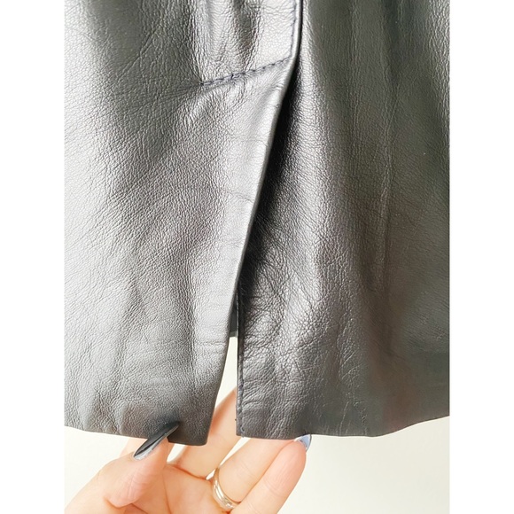 Vintage Buttery Leather Skirt - Picture 5 of 11